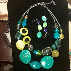 Fun Fashion Necklace and Earrings